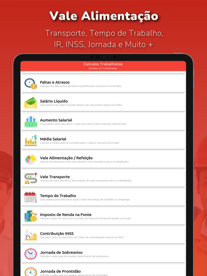 Cálculos Trabalhista