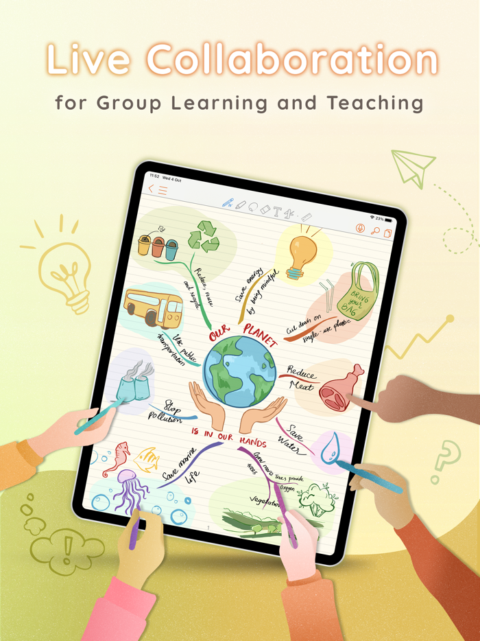 CollaNote Handwritting and PDF