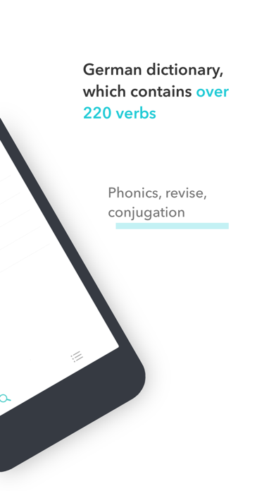 Verbs conjugation Screenshot