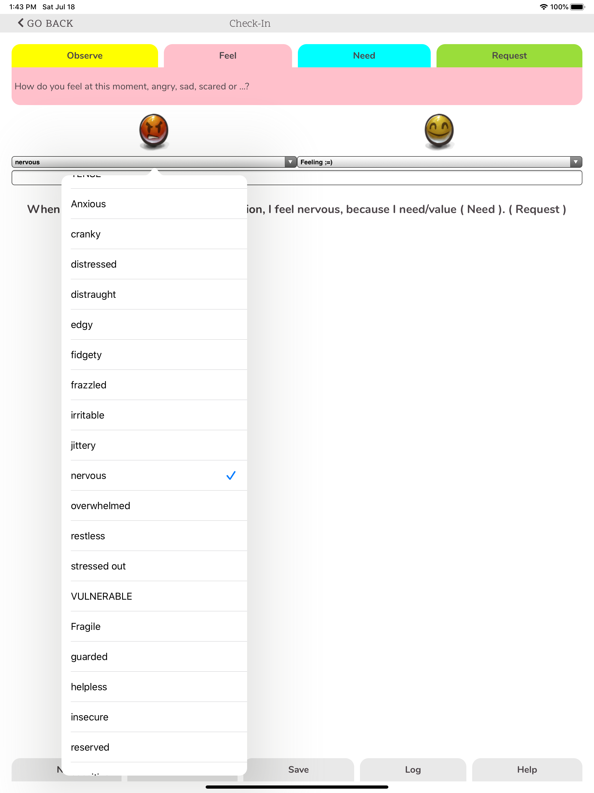 NVC Check-In