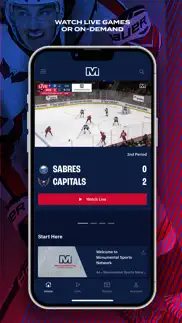 monumental sports network iphone screenshot 1