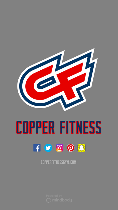 Copper Fitness Screenshot
