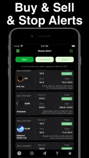 stocks alert - stock screener iphone screenshot 1