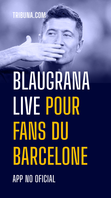 Screenshot #1 pour Blaugrana Live: Appli football