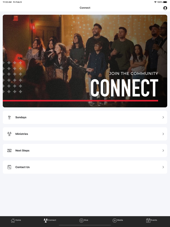 Message of Peace Church iPad screenshot 2 - Lifestyle app