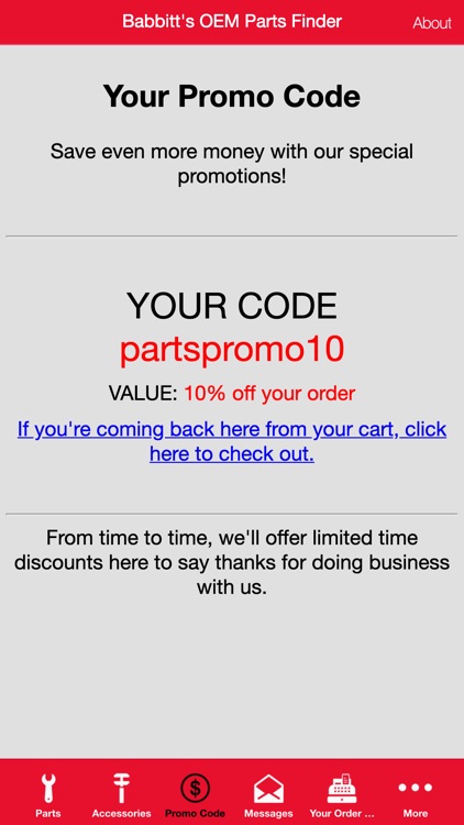 Babbitts OEM Parts Finder