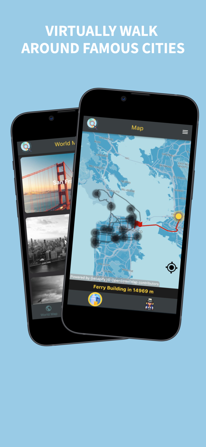 Virtual Walking Step Tracker