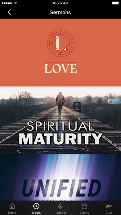 Canvas Christian Church Screenshot