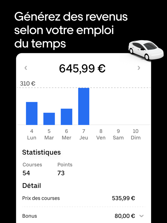 Screenshot #4 pour Uber Driver - pour chauffeurs