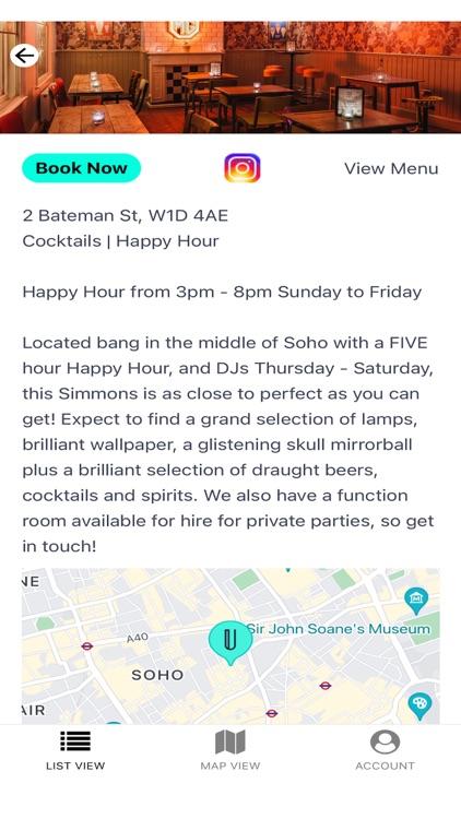 Urbanite: Pub listings app