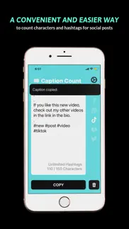 caption count by unite codes iphone screenshot 3