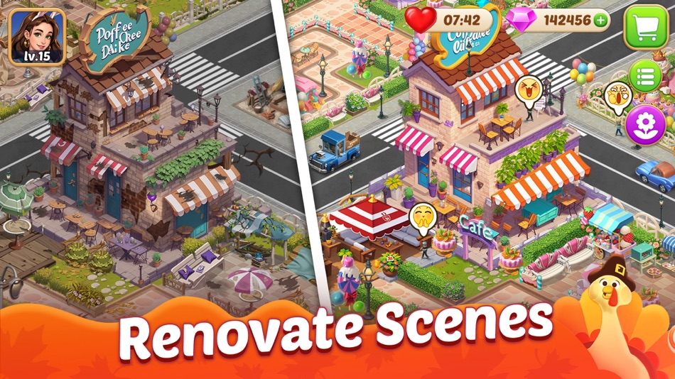 #3. Manor Cooking: Chef Build Town (iOS) 由: HK GRAPEFRUIT TECHNOLOGY LIMITED