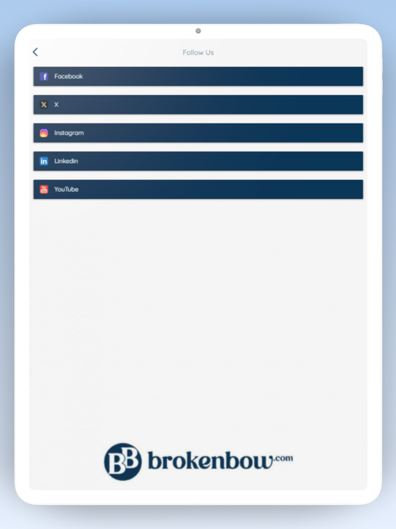 brokenbow.com travel app iPad screenshot 3 - Travel app