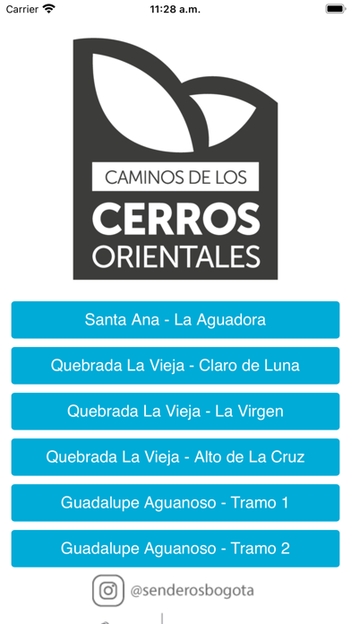 Caminos Cerros Orientales Screenshot