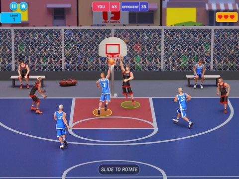 ダンク ヒット: バスケットボール ゲームのおすすめ画像2