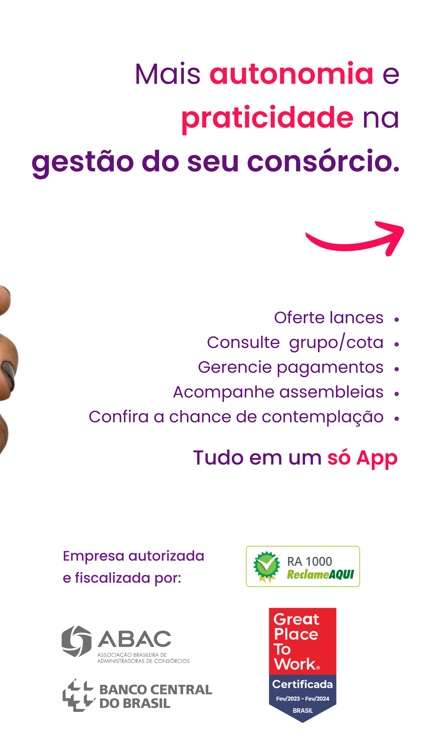 Bamaq Consórcio APP do Cliente