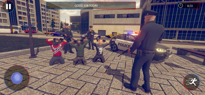 Virtual Police Officer Dad Sim screenshot 2