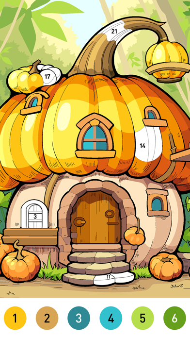 Halloween Coloring Book Games Screenshot