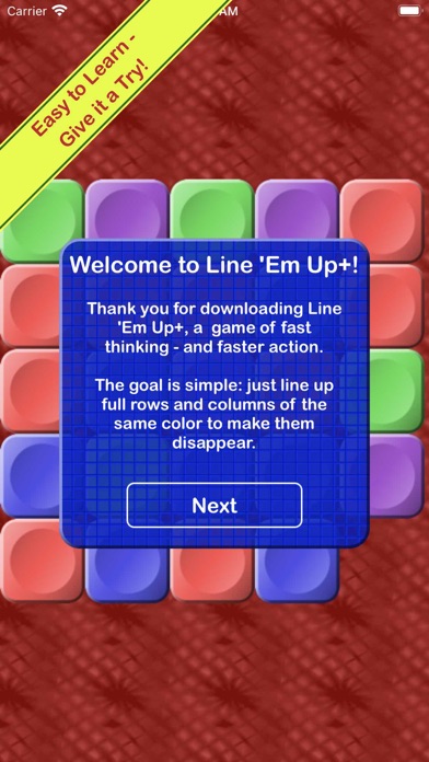 Line 'Em Up+ Screenshot