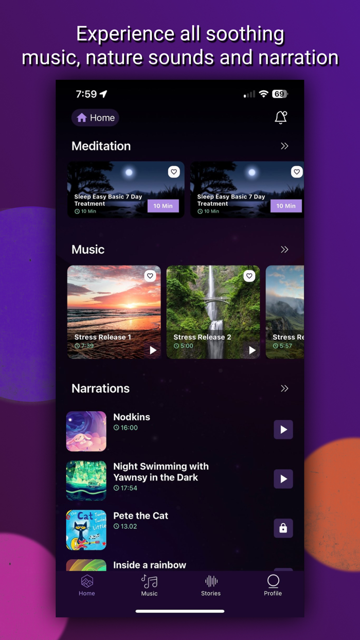 Soothe Sleep Relax and Meditate