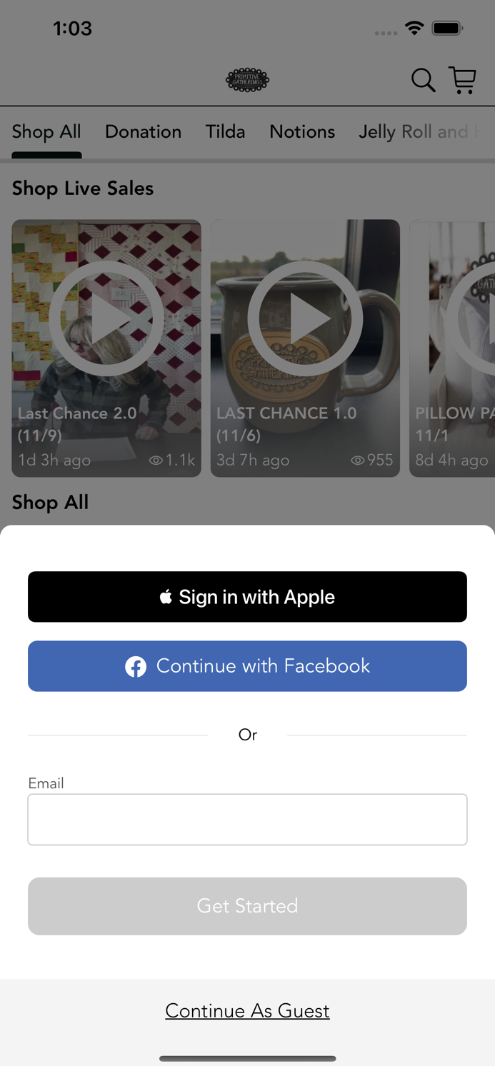 Primitive Gatherings