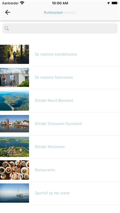 Ruiterplaat Vakanties Zeeland Screenshot