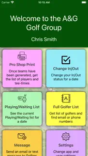 a&g golf app iphone screenshot 2