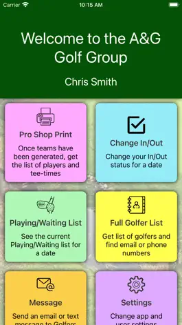 Game screenshot A&G Golf App apk
