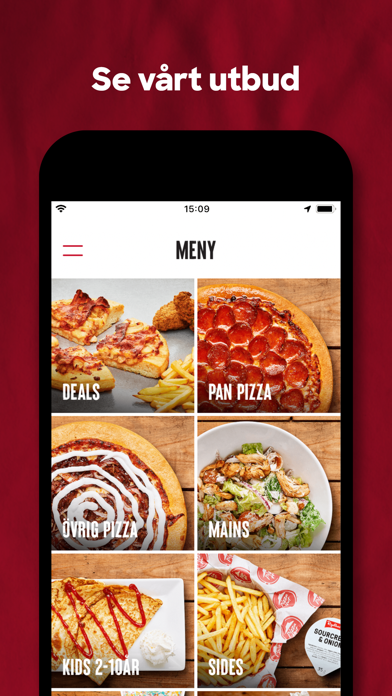 Pizza Hut Sverige Screenshot