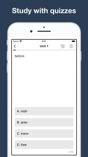 English Prefixes And Suffixes iPhone Ekran Görüntüsü 6