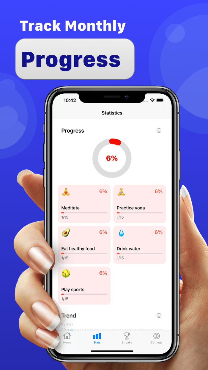 Streaks habit tracker