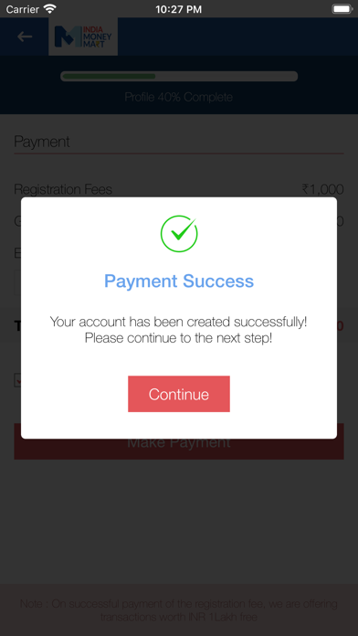 IndiaMoneyMart - P2P Lending Screenshot