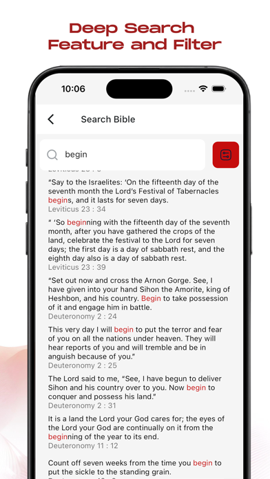 NIV Bible Offline Screenshot
