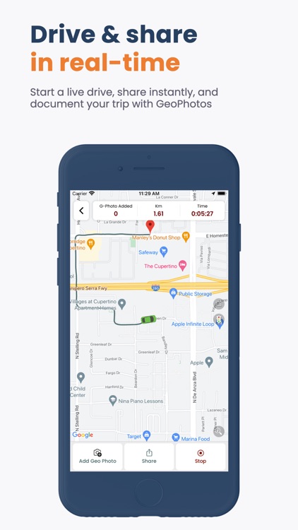 GeoTrip: Realtime Tracking App screenshot-5