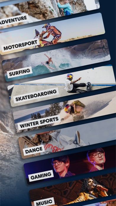 Red Bull TV: Watch Live Events Screenshot