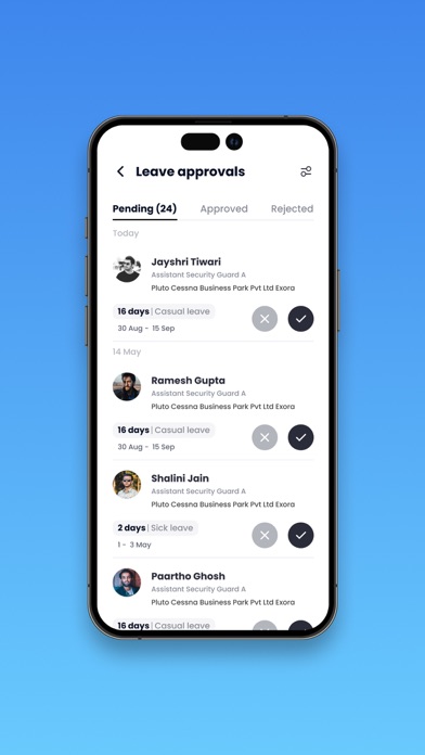 goCWMS: For Contract Workers Screenshot