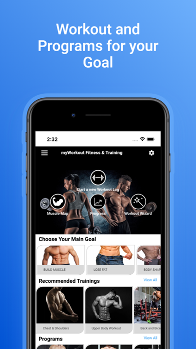 myWorkout-Fitness & Training Screenshot