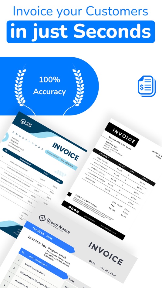 #1. InvoiceCraft: Invoice Maker (iOS) 由: MAGNATE, Inc.