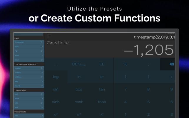 Calculadora inteligente CALC ± Captura de pantalla