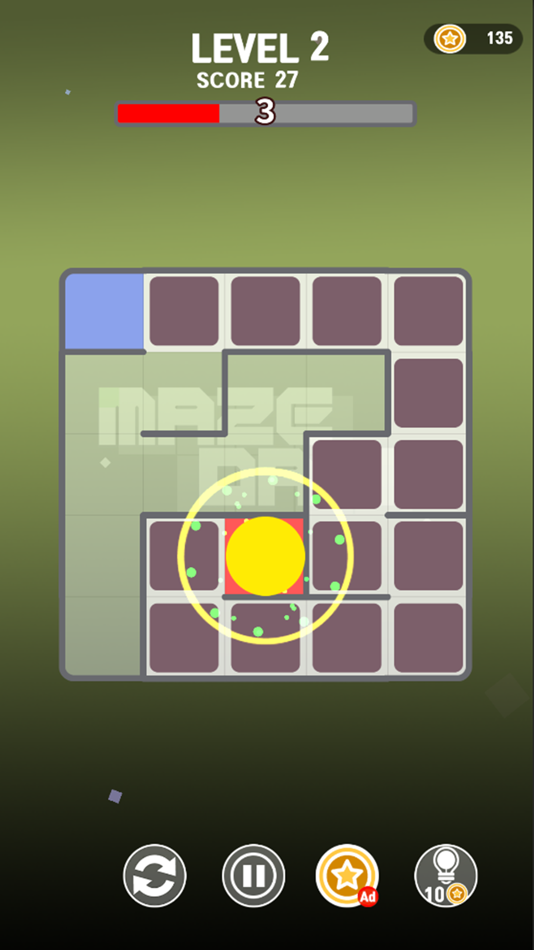 #4. Maze Dash Puzzle (iOS) 由: WONCOMZ.INC