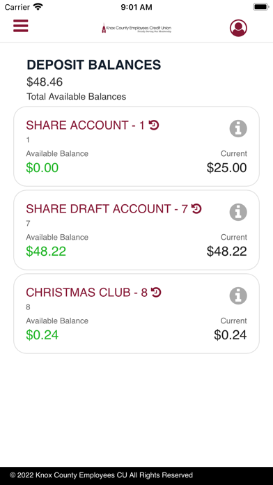 Knox County Employees CU Screenshot