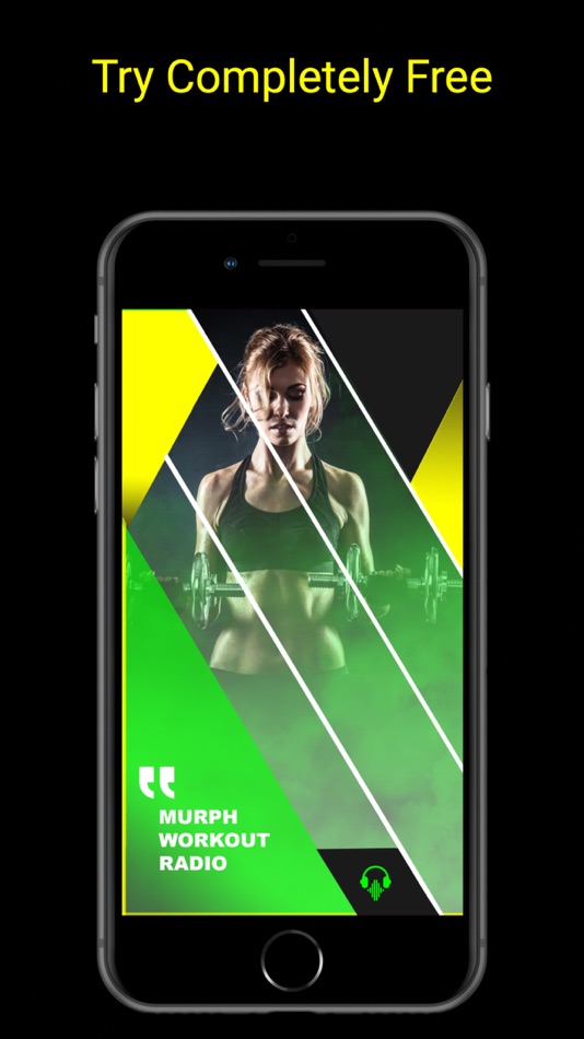 #1. Murph Workout Radio (iOS) 由: Bradley Thomas Design Group LLC