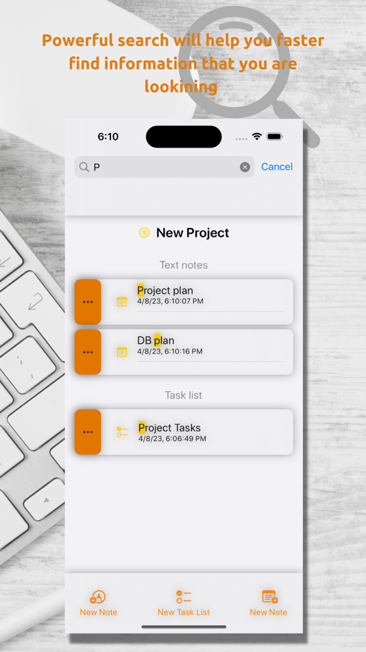 #5. JetNotes: Notes Organizer (iOS) 由: Denys Kolosovskyy