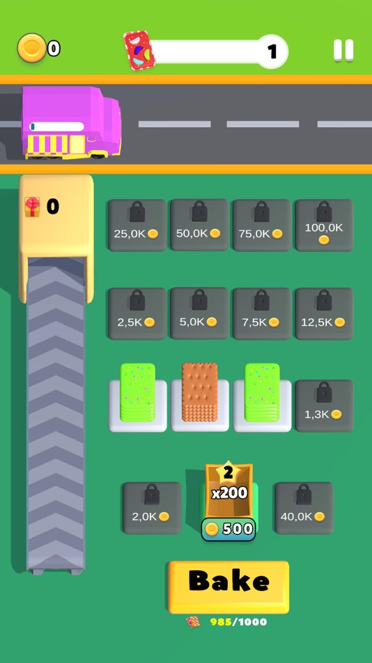 #1. Cookie Sort Shuffle (iOS) 由: ZiNKY OYUN YAZILIM ANONiM SiRKETi
