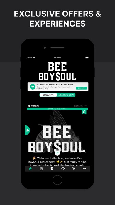 BEE BOY$OUL - Official App Screenshot