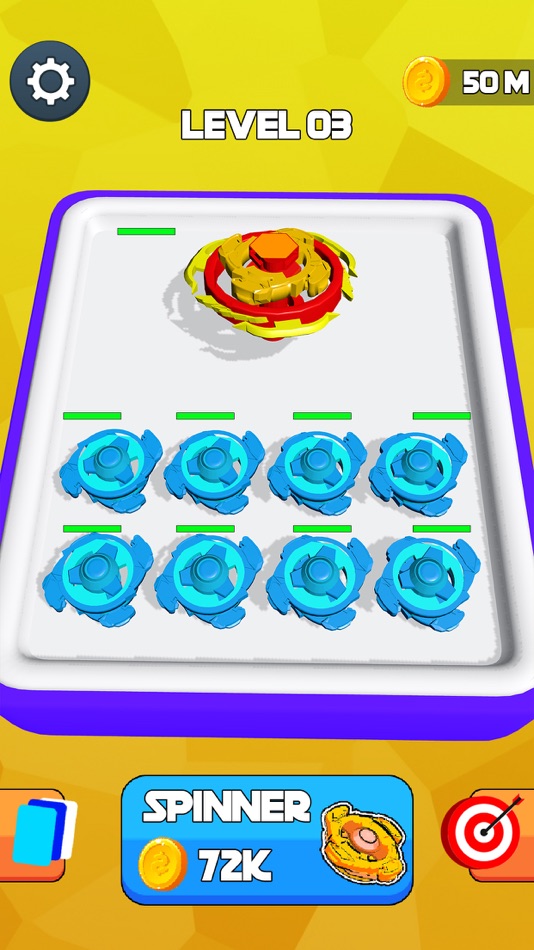 #5. Spinner Merge Battle (iOS) Ved: Rameez Rehmat