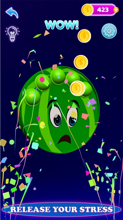 Pop It Neon 3D Antistress Toys