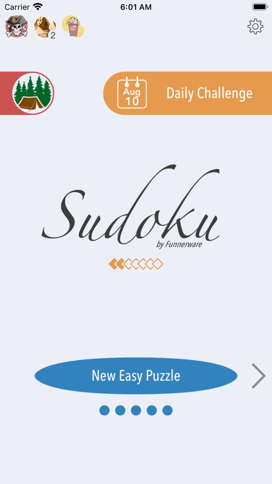 #1. Sudoku + Auto-Note (iOS) Podle: Funnerware