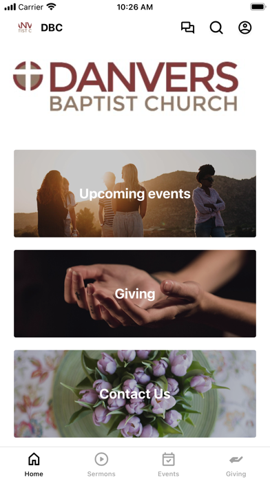 Danvers Baptist Church Screenshot