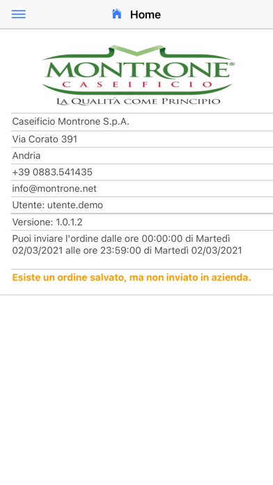 Caseificio Montrone Screenshot